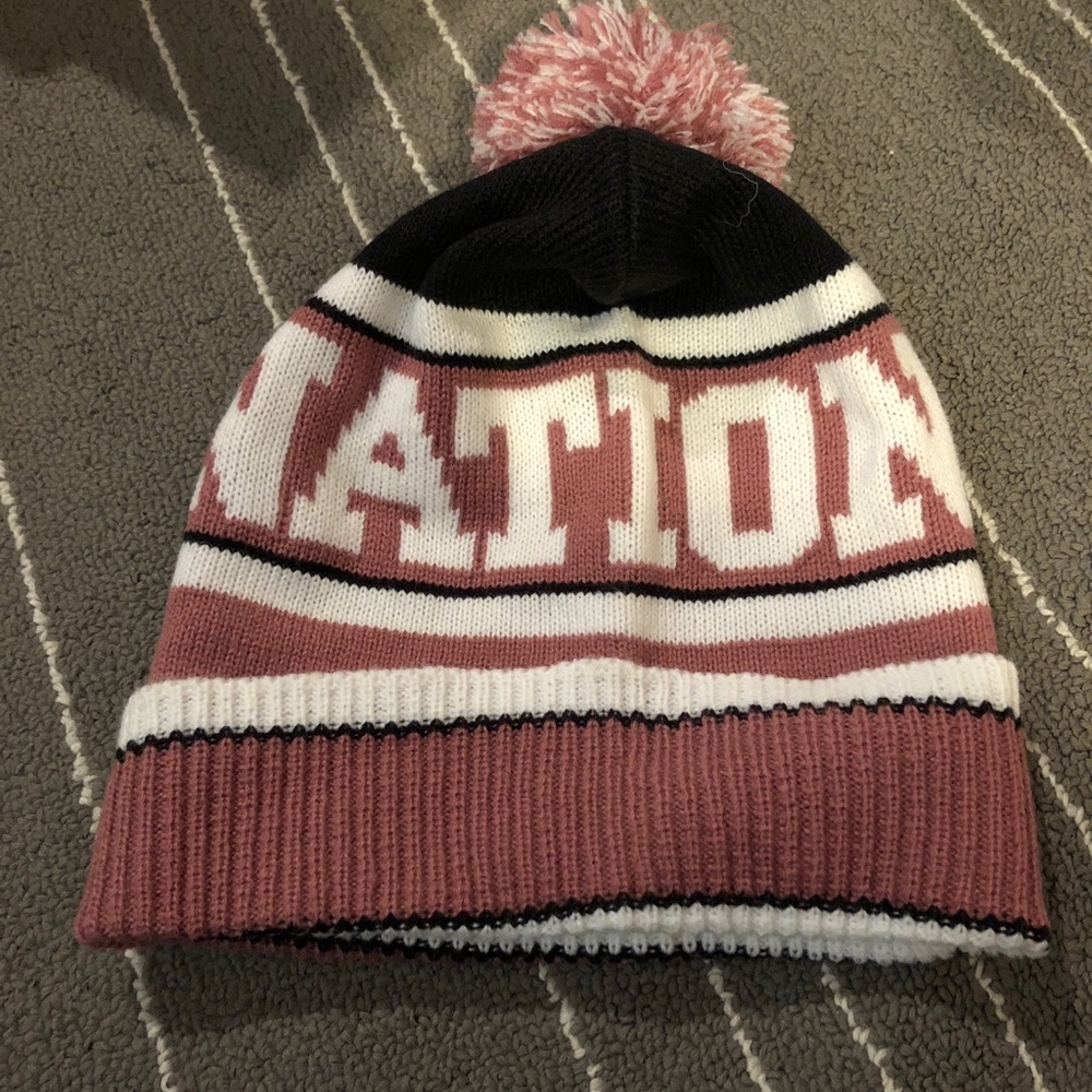 Logo Pink Nation Winter Hat